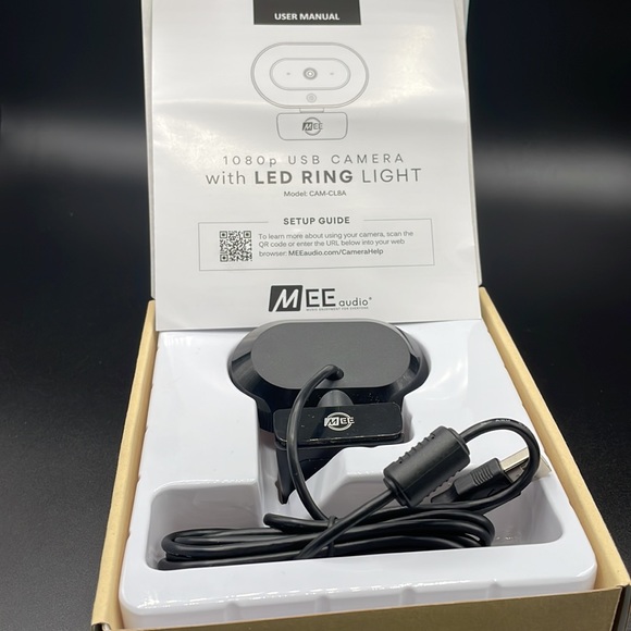 NWOT LED Ring Light USB Camera - Picture 3 of 8